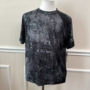 Spyder KYROS short sleeve tee - blk pavement prt